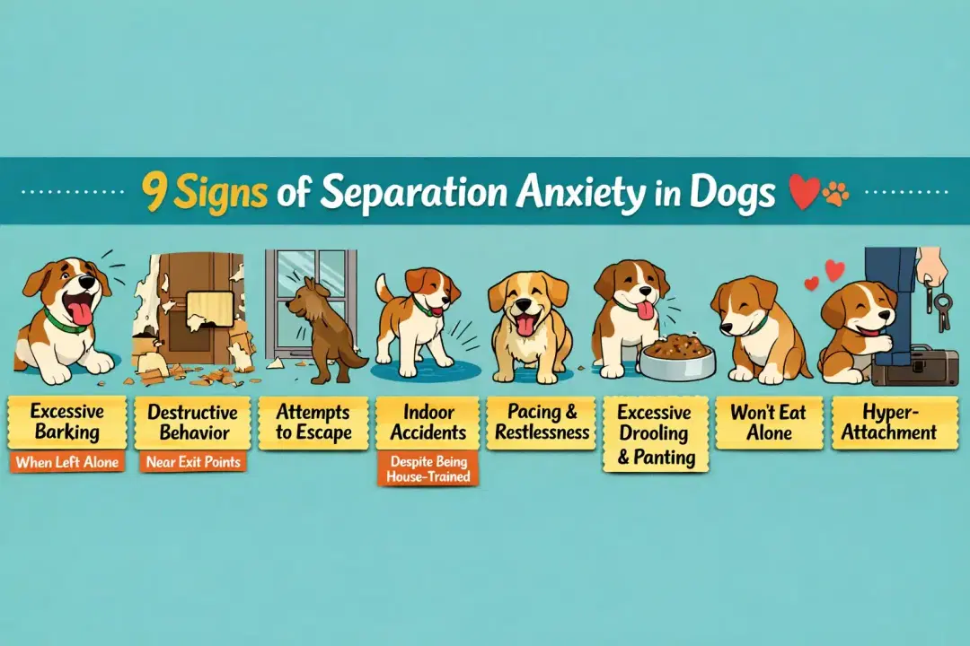 Signs Your Dog Has Separation Anxiety