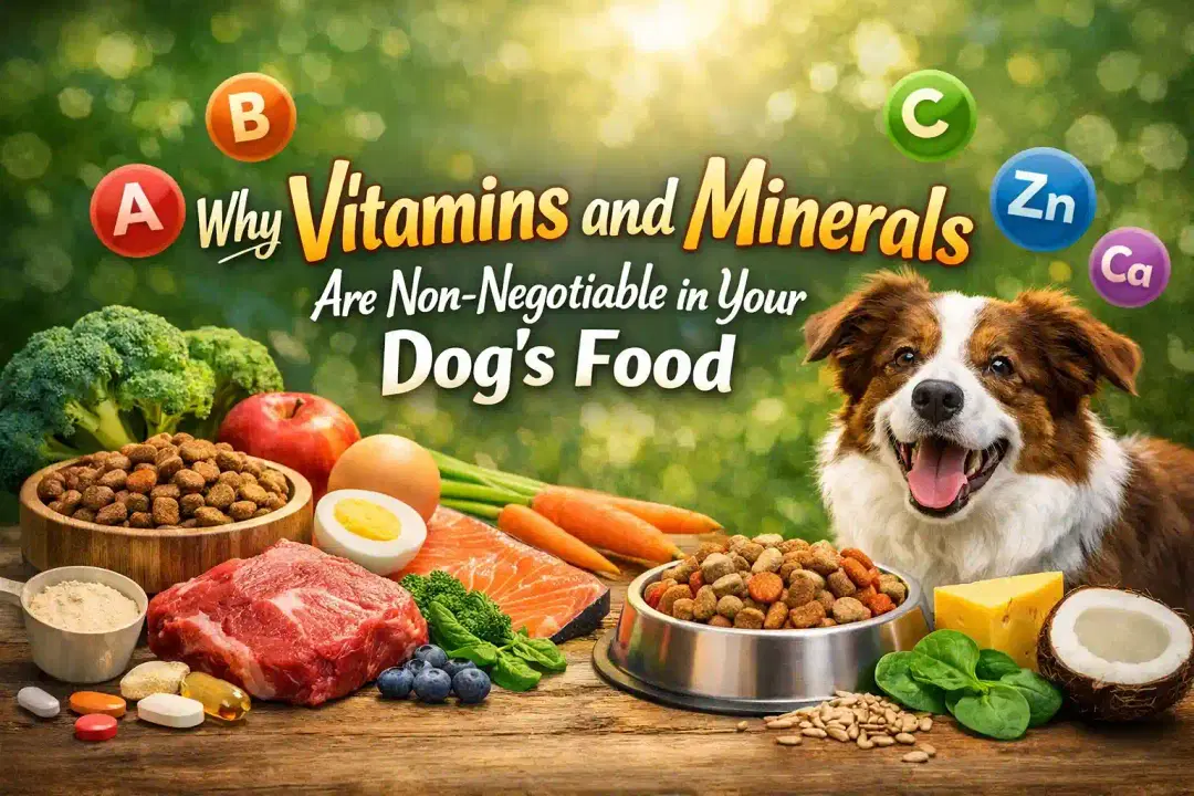 New Dog the Vitamins and Minerals They Need
