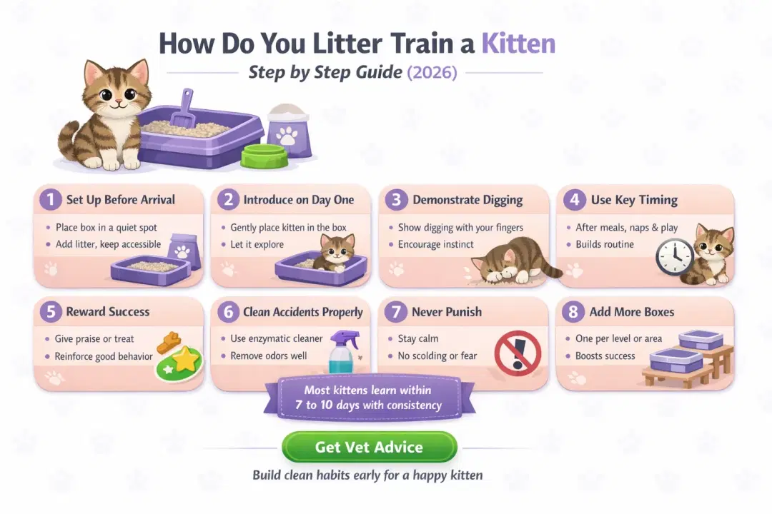 How to Litter Train a Kitten