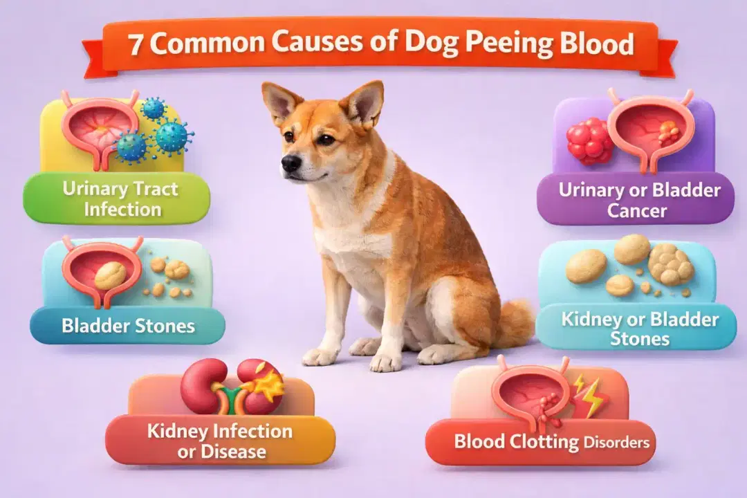 Common Causes of Dog Peeing Blood