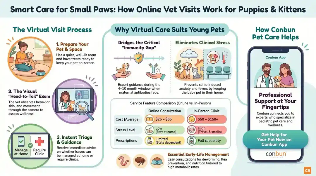 Online Vet Consultation for Puppies and Kittens in India