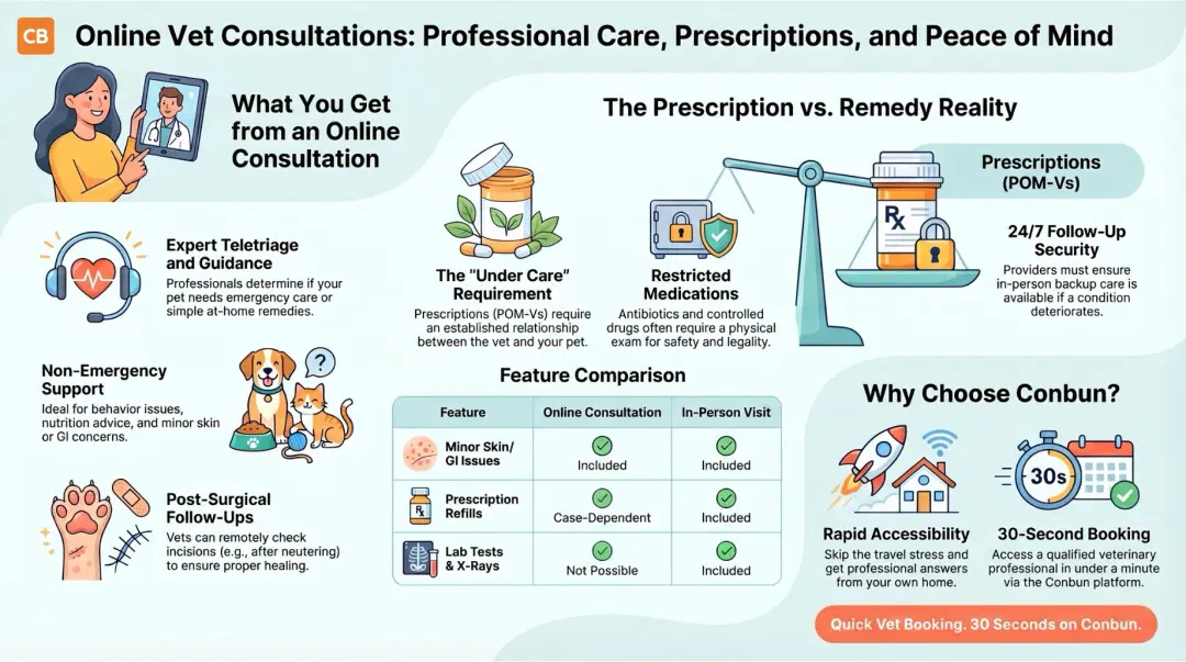 What Will You Get from an Online Vet Consultation