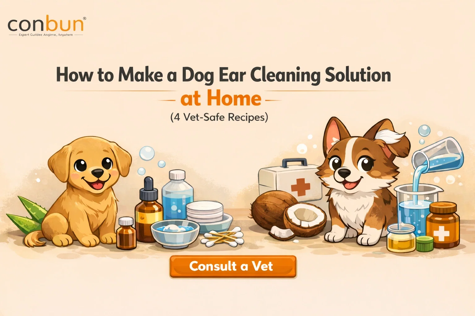 How to Make a Dog Ear Cleaning Solution at Home (4 Vet-Safe Recipes)