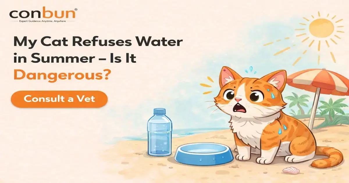 My Cat Refuses Water in Summer - Is It Dangerous?